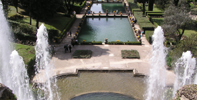 Garten Villa d’Este in Tivoli